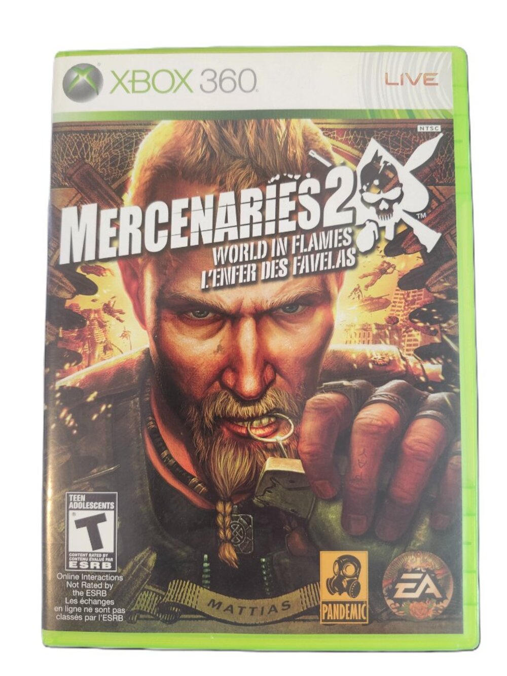Mercenaries 2: World in Flames – Xbox 360 – Complete in Box (CIB)